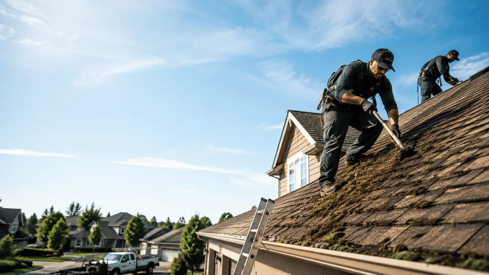 Roof Moss Removal in Staples, MN near me